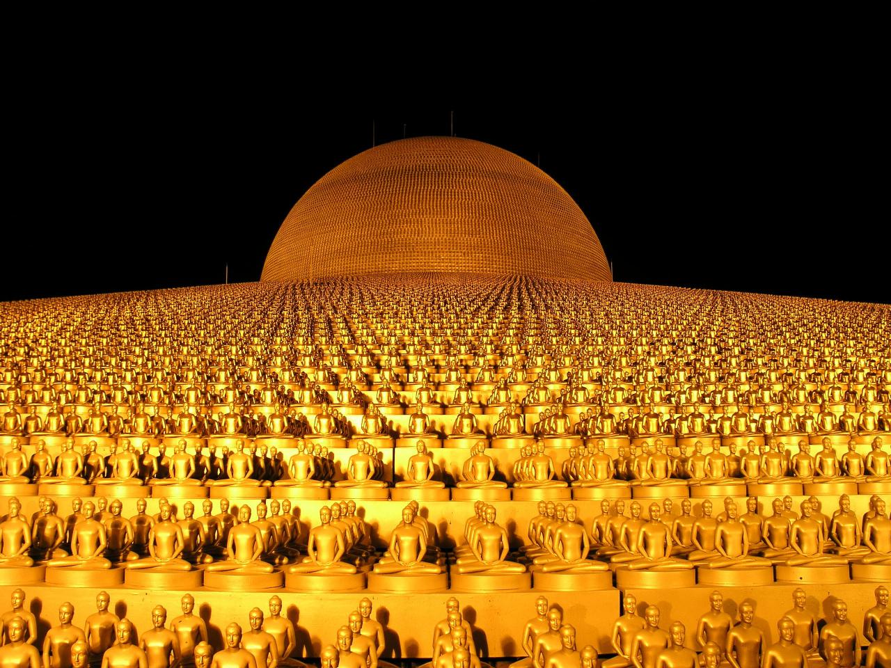 Chùa Wat Dhammakaya – ngôi chùa nổi tiếng nhất đất nước Thái Lan - ảnh 1