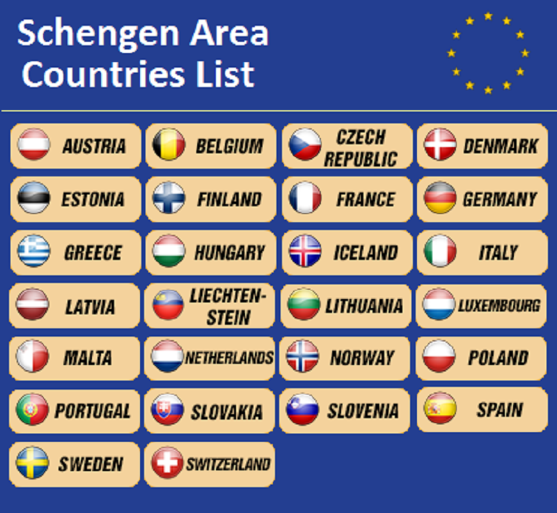 Visa Schengen sẽ đi được những nước nào? - ảnh 1