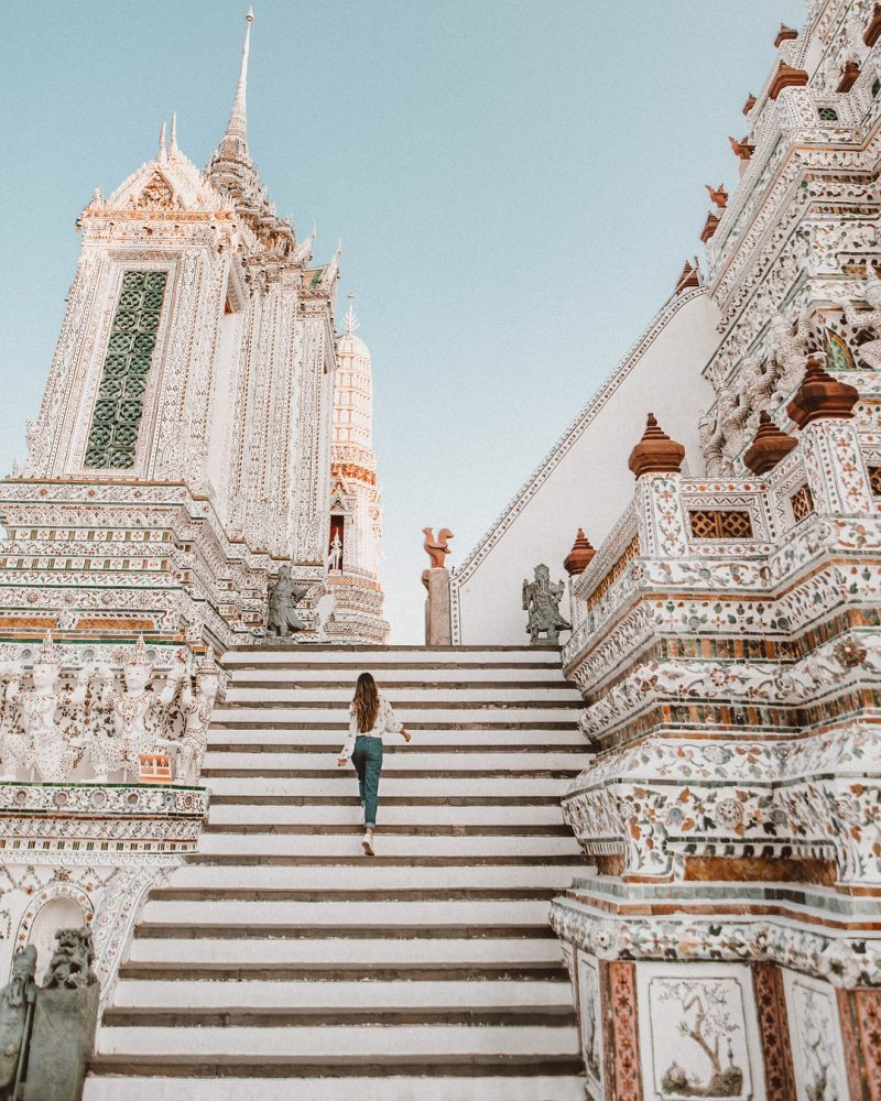 Mê đắm trước lối kiến trúc đặc sắc của chùa Wat Arun - ảnh 2