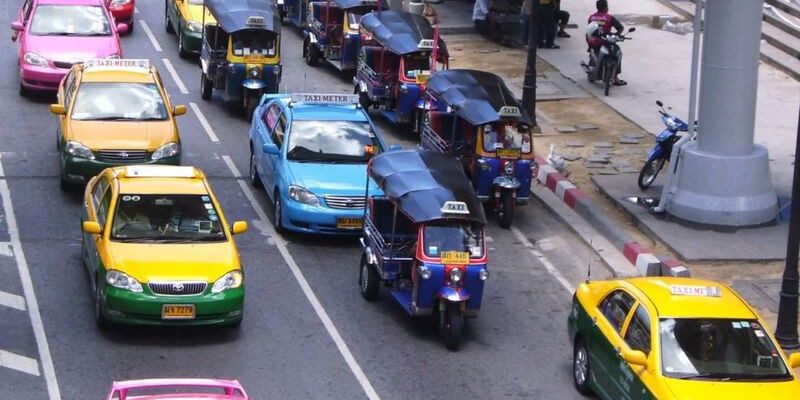 Thái Lan di chuyển làn đường bên trái