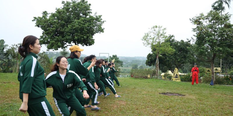 Team Building Squid Game mang đến trải nghiệm độc đáo thú vị