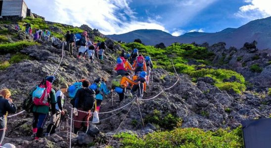 Hình ảnh từ núi Phú Sĩ