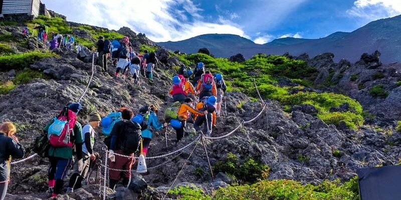 Hình ảnh từ núi Phú Sĩ