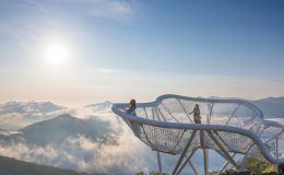 Khung cảnh biển mây cực kì lãng mạn