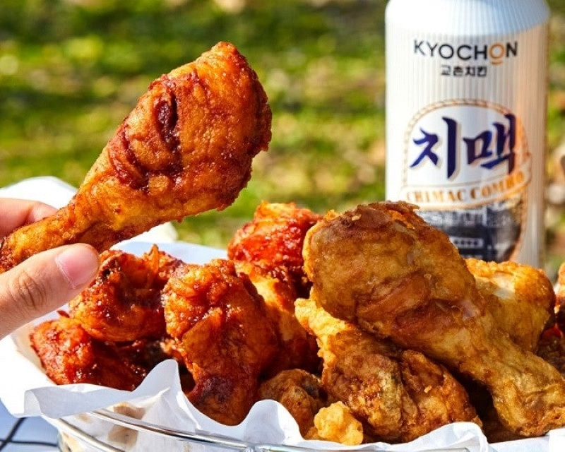 Món gà rán siêu ngon tại quán Kyochon Món gà rán siêu ngon tại quán Kyochon