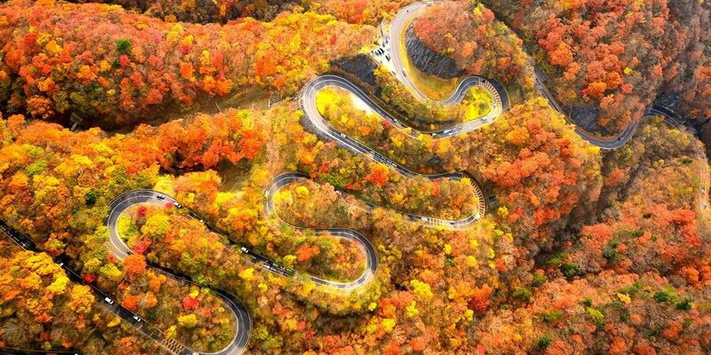 Mùa lá đỏ ở vườn quốc gia Nikko